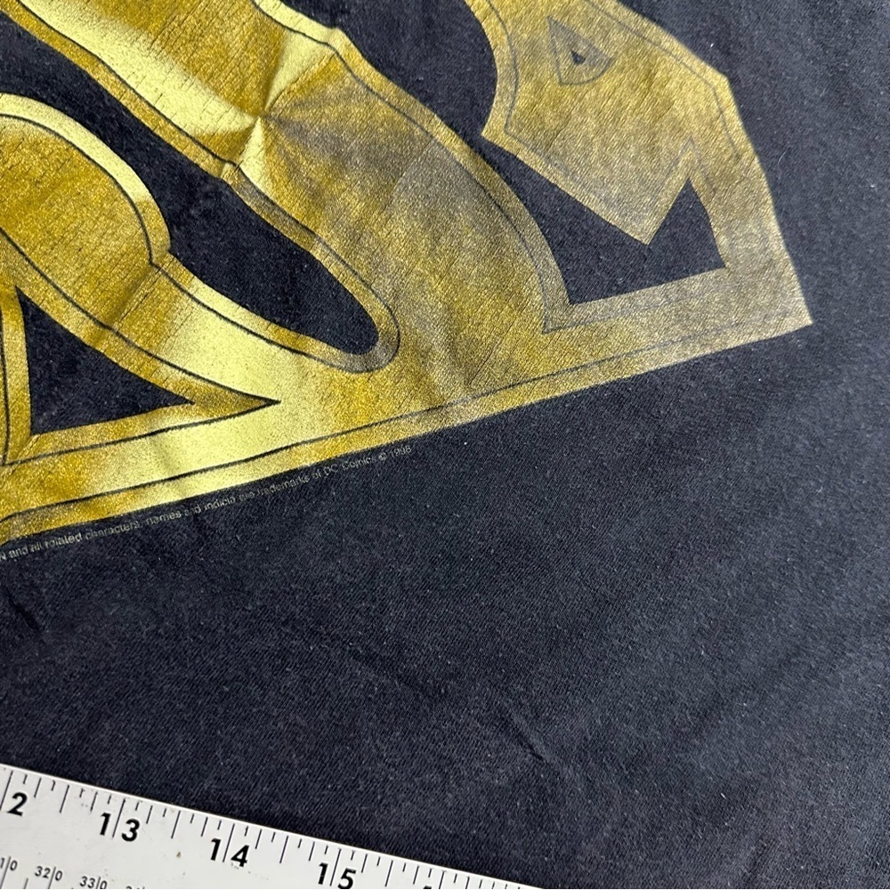 Superman VNTG 1995 sz XL tee A51 - Picture 5 of 6